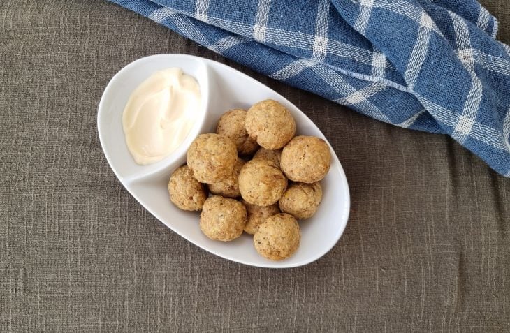 Bolinho de atum assado fácil