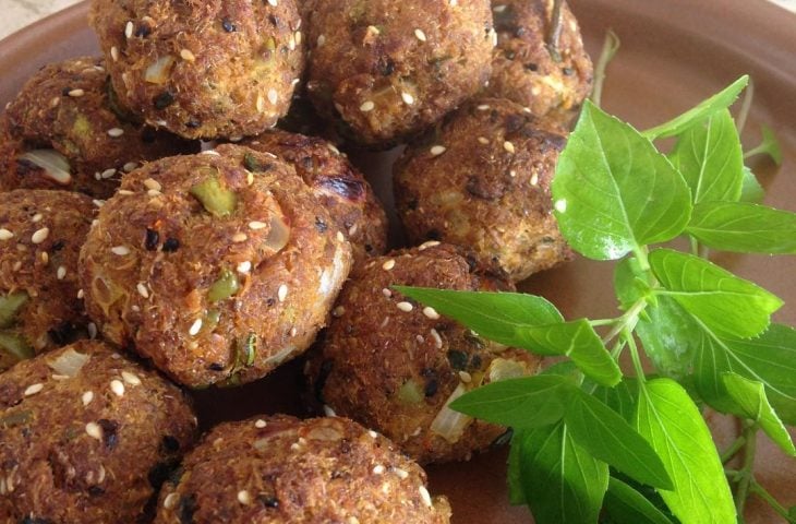 Bolinho de atum na airfryer