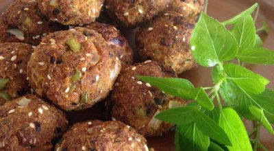 Bolinho de atum na airfryer