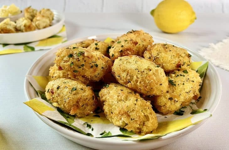 Bolinho de bacalhau com batata