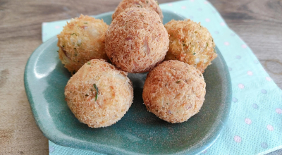 Bolinho de bacalhau com mandioca