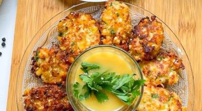 Bolinho de bagaço de milho