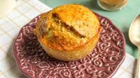 Bolinho de banana de micro-ondas