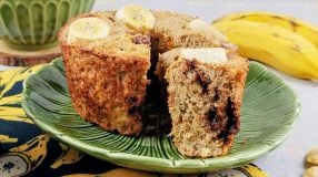 Bolinho de banana fit