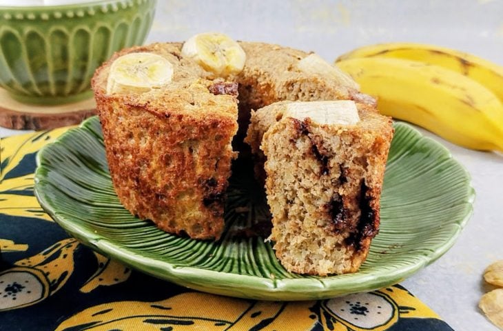 Bolinho de banana fit