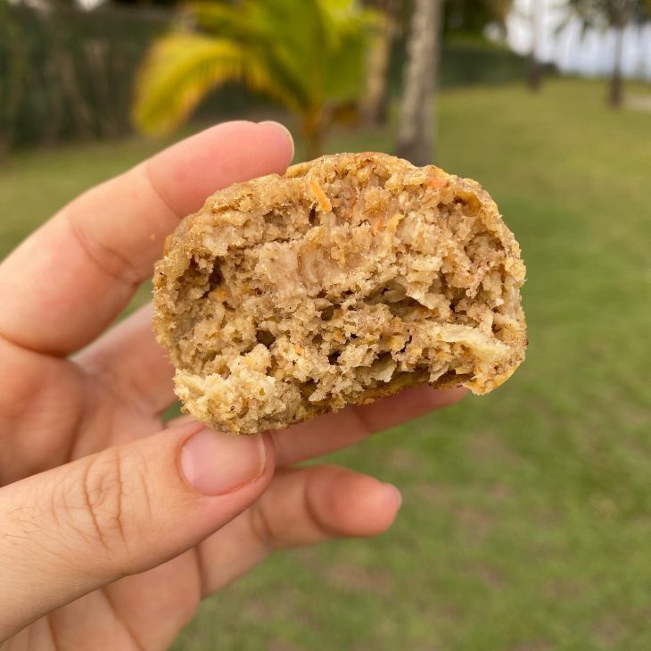 Bolinho de banana nutritivo