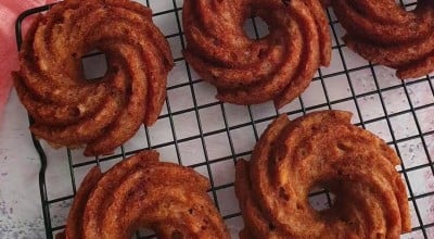 Bolinho de banana simples