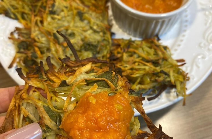 Bolinho de batata assado
