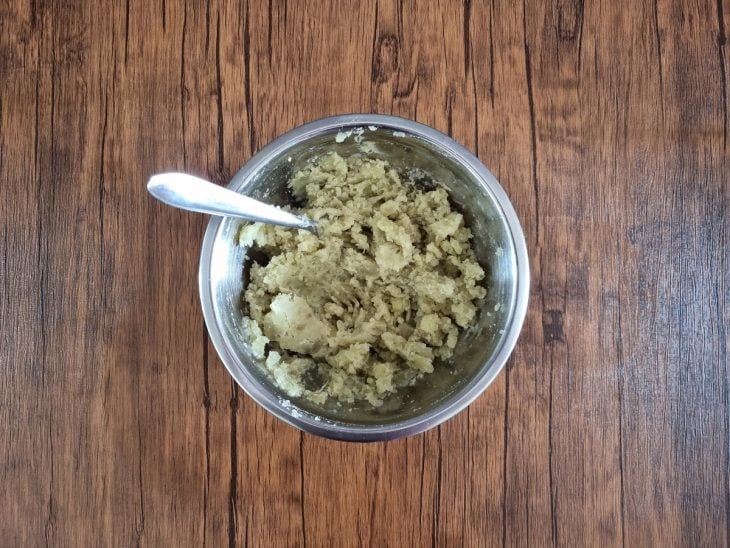 Bolinho de batata-doce com frango - Passo a Passo