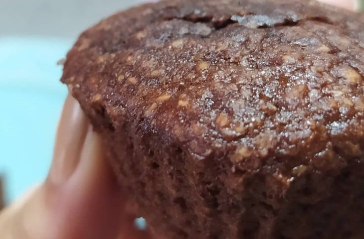 Bolinho de chocolate na airfryer