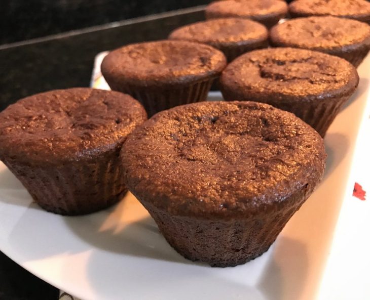 Bolinho de chocolate sem farinha