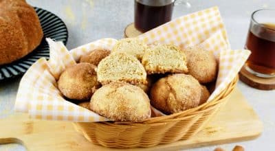 Bolinho de chuva assado