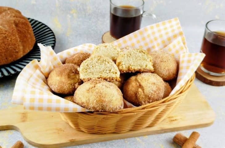 Bolinho de chuva assado