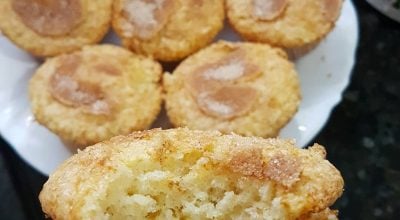 Bolinho de chuva assado