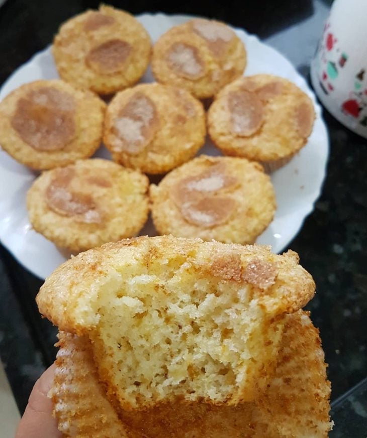 Bolinho de chuva assado