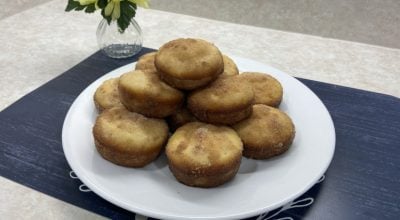 Bolinho de chuva assado simples