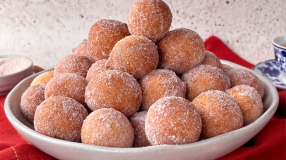 Bolinho de chuva sequinho