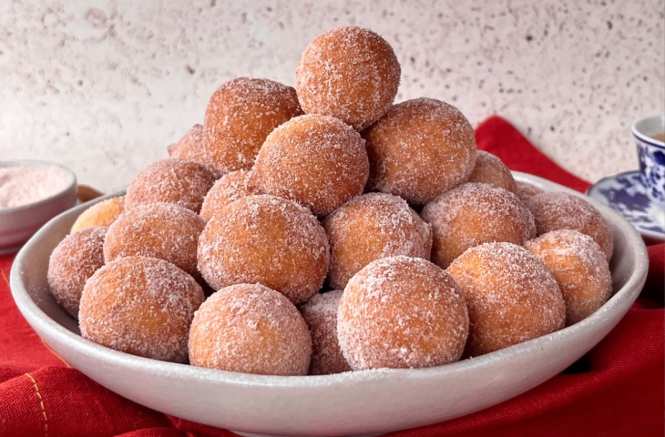 Bolinho de chuva sequinho