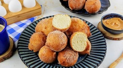 Bolinho de chuva com amido de milho