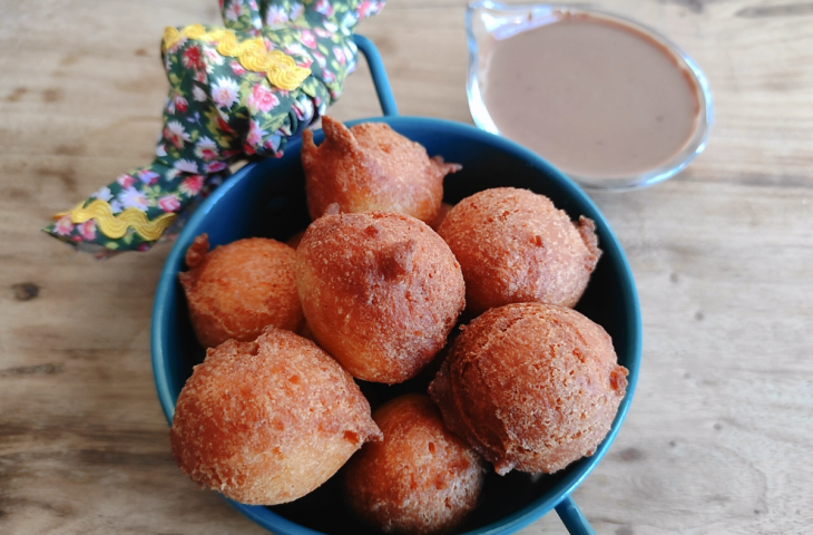 Bolinho de chuva de cenoura