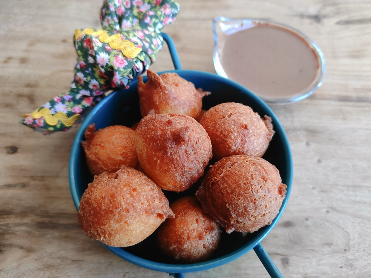Bolinho de chuva de cenoura