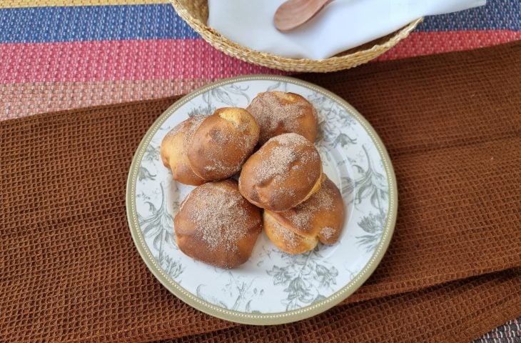 Bolinho de chuva na airfryer