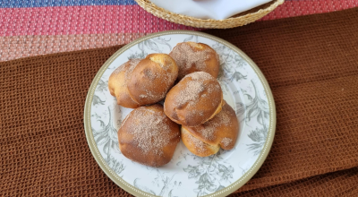 Bolinho de chuva na airfryer