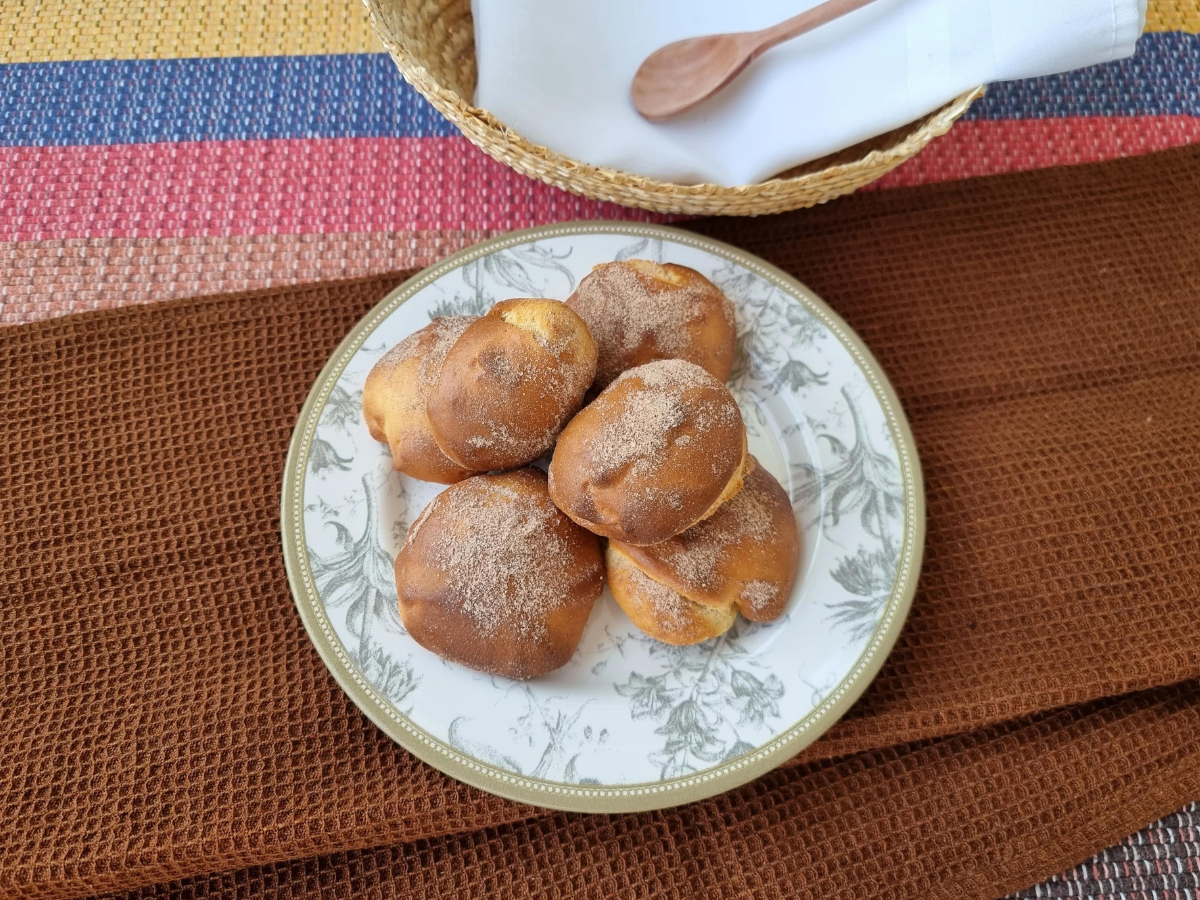 Bolinho de chuva na airfryer