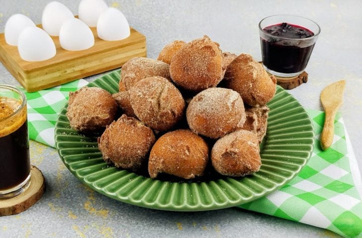 Bolinho de chuva sem fermento
