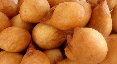 Bolinho de chuva com amido de milho