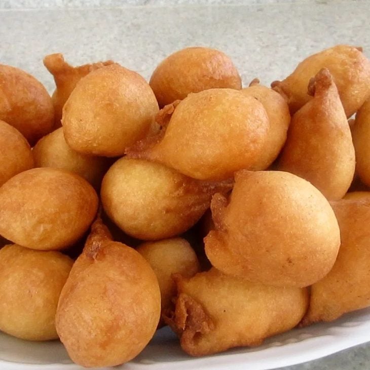 Bolinho de chuva com amido de milho