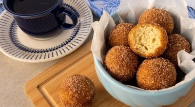 Bolinho de chuva sem glúten e sem lactose