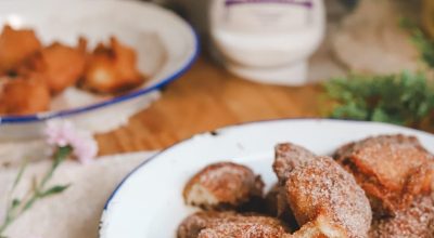 Bolinho de chuva sem glúten e sem lactose