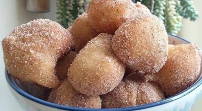 Bolinho de chuva vegano