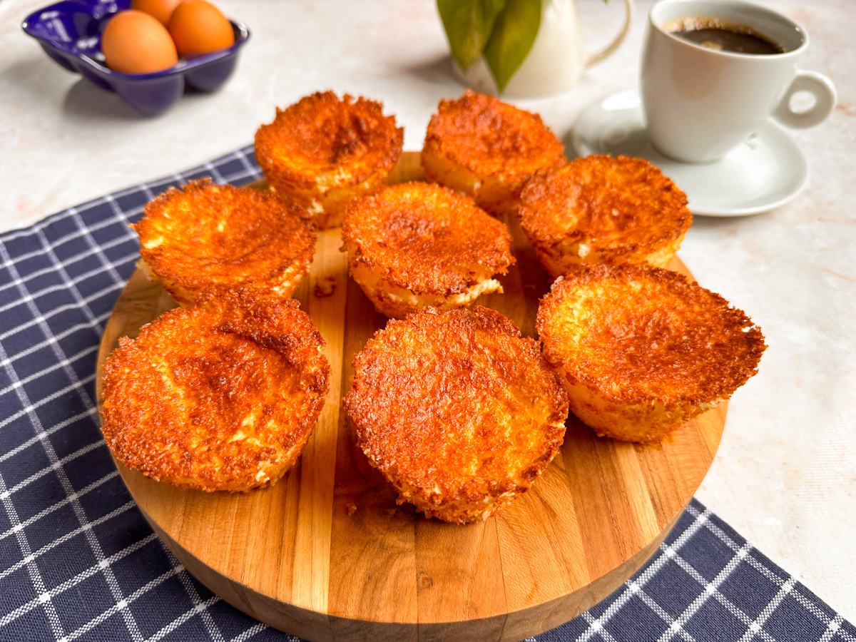 Bolinho de coco low carb