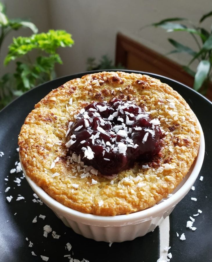 Bolinho de coco low carb