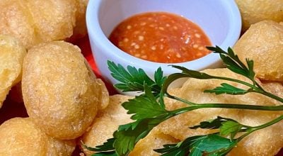 Bolinho de frango chinês