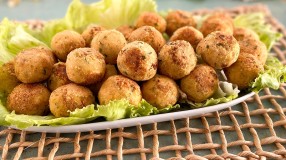 Bolinho de grão-de-bico