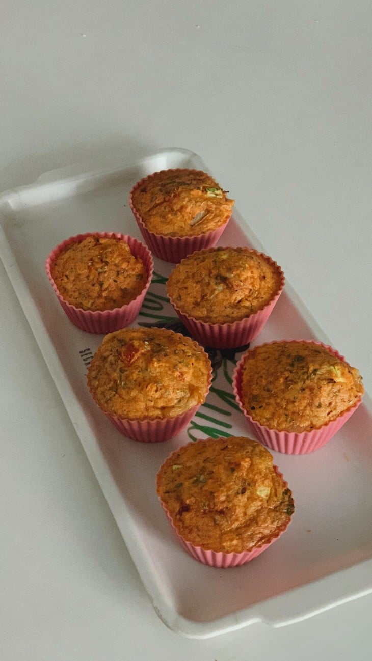 Bolinho de lentilha vermelha na airfryer