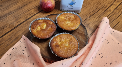 Bolinho de maçã simples