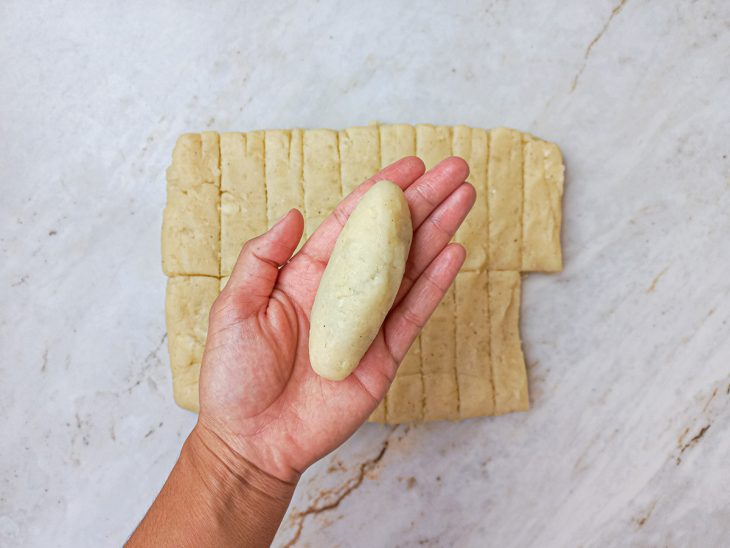 bolinho modelado e finalizado.