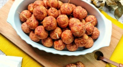 Bolinho de mandioca com carne-seca