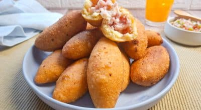 Bolinho de mandioca simples
