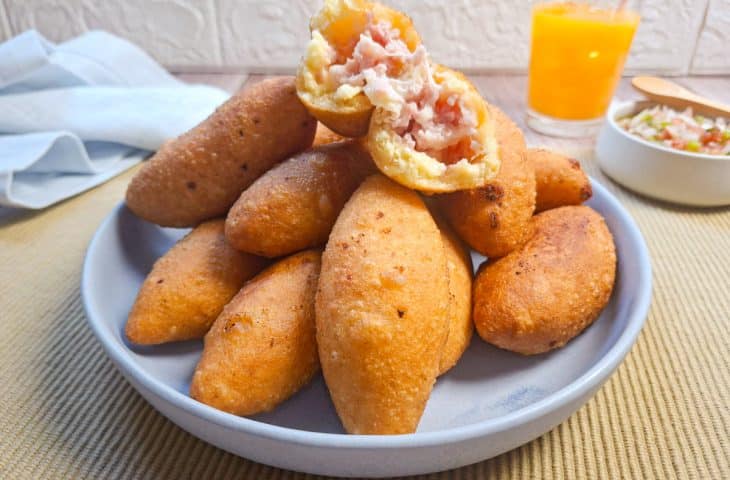 Bolinho de mandioca simples