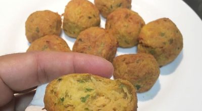 Bolinho de mandioquinha