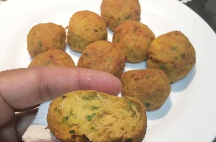 Bolinho de mandioquinha