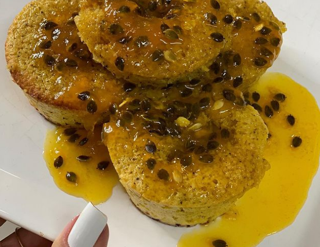 Bolinho de maracujá fit