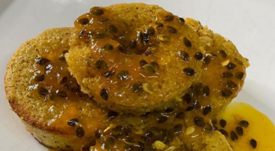 Bolinho de maracujá fit