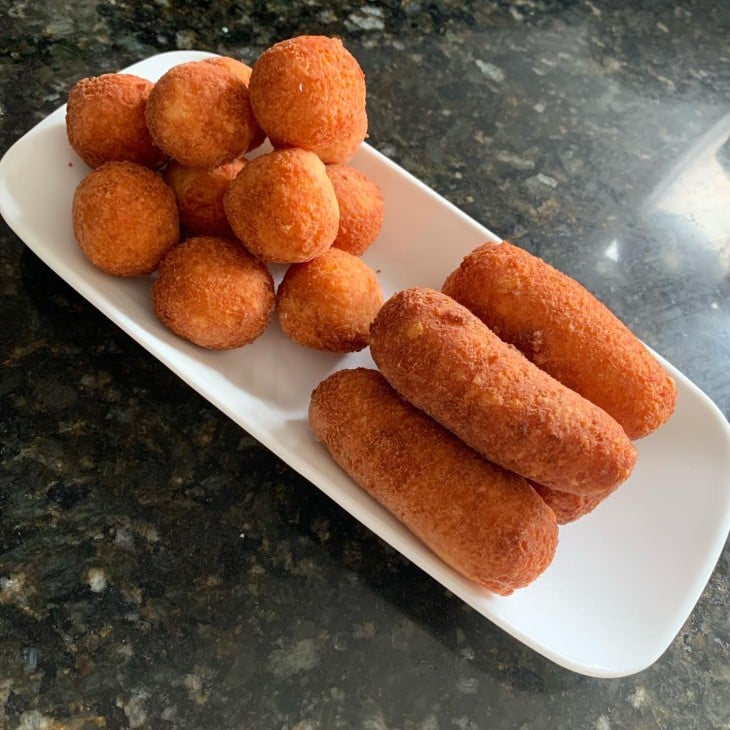 Bolinho de merluza