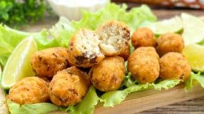 Bolinho de peixe fácil